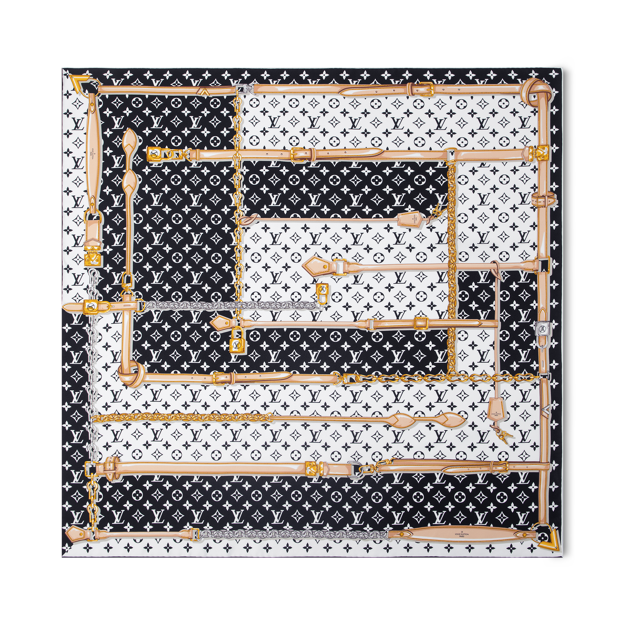 Carré Monogram Confidential 90 cm S00 - Acessórios | LOUIS VUITTON ®